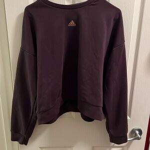 Cropped Adidas sweatshirt